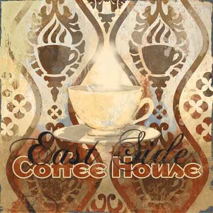 Framed Coffee House III Print