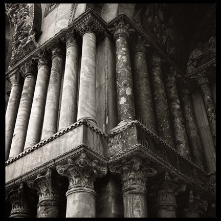 Framed San Marco Columns Print