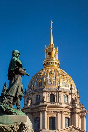 Framed War Memorial, Hotel les Invalides Print