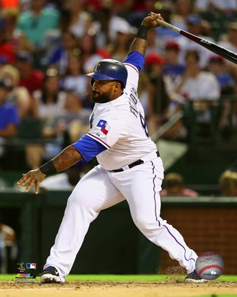 Framed Prince Fielder 2015 Action Print