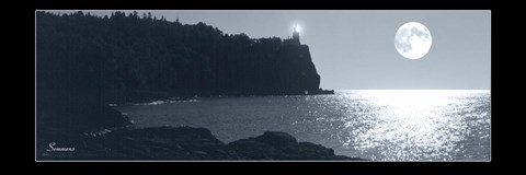 Framed Splitrock Lighthouse Horizontal Print