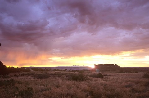 Framed Canyonland Sunset 1 Print