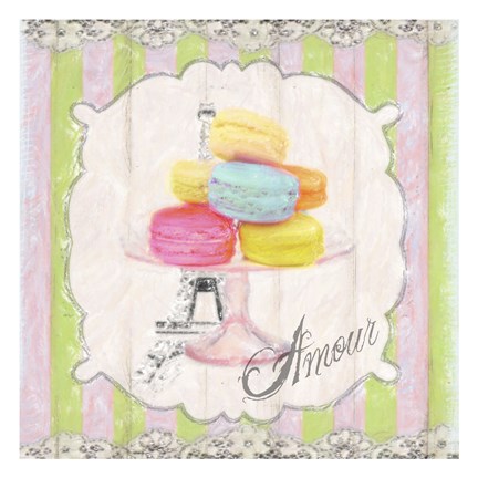 Framed Amour Macaron Print