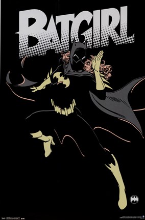 Framed Batgirl Print