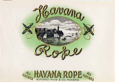 Framed Havana Rope Print