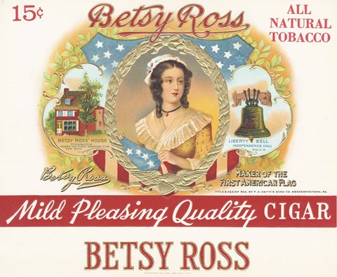 Framed Betsy Ross Print