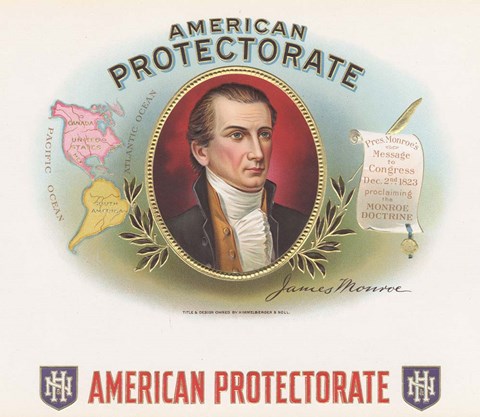 Framed American Protectorate Print