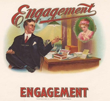 Framed Engagement Print