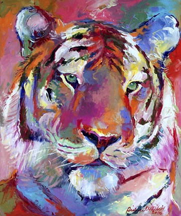 Framed Tiger 4 Print