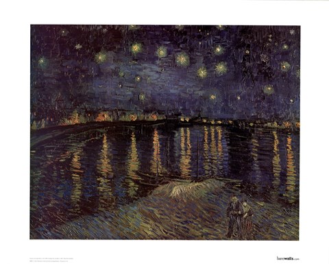 Framed Starlight Rhone Print