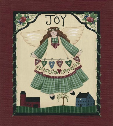 Framed Joy Angel Print