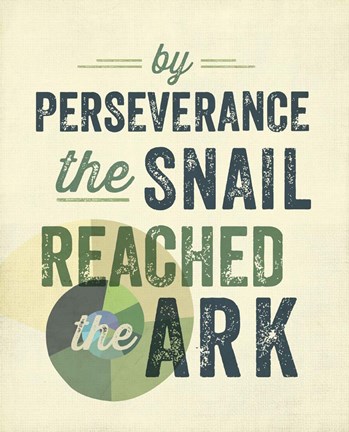 Framed Perseverance Print