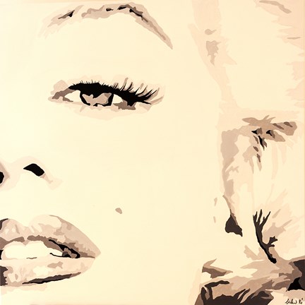 Framed She Knows Marilyn Monroe Pop Art Print