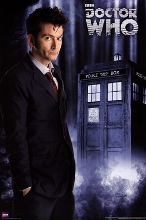 Framed Doctor Who - David Tennant Tenth Print