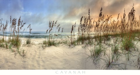 Framed Beach Pastels Print