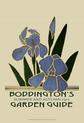 Framed Boddington&#39;s Garden Guide IV Print