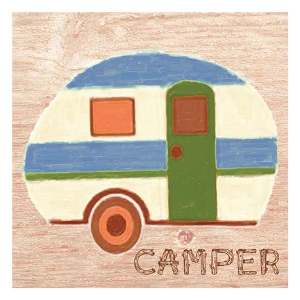 Framed Camper Print