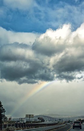 Framed Rainbows in the Sky Print