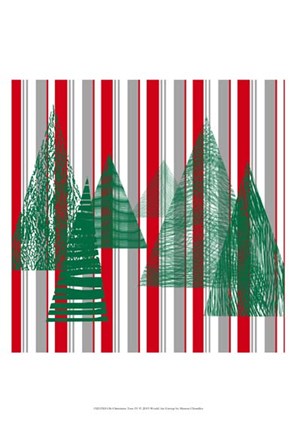 Framed Oh Christmas Tree IV Print