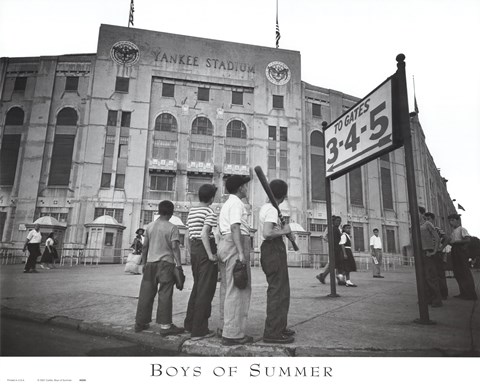 Framed Boys Of Summer Print