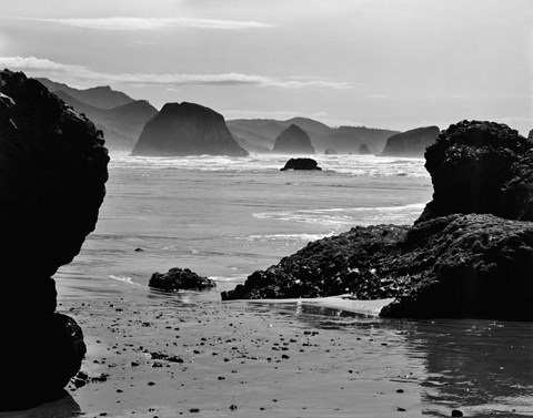 Framed Canon Beach #2 Print