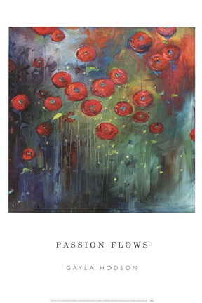 Framed Passion Flows Print