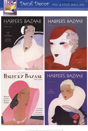 Framed Harper&#39;s Covers Print
