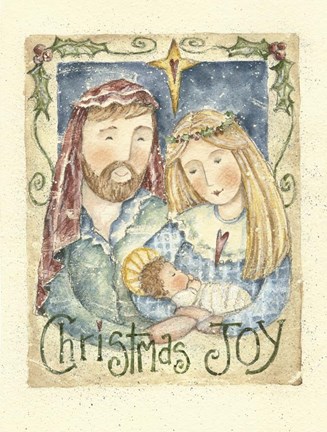 Framed Christmas Joy Print