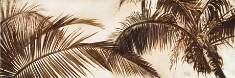 Framed Coconut Palms Print