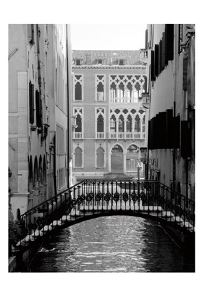 Framed Cinque calli di Venezia 1 Print