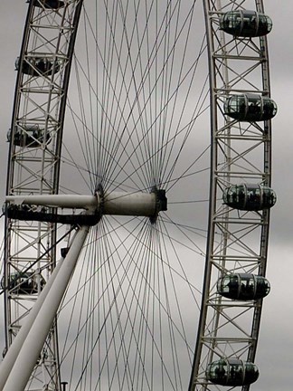 Framed London Eye Print