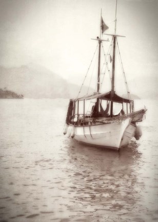 Framed Sailing in Rio Print