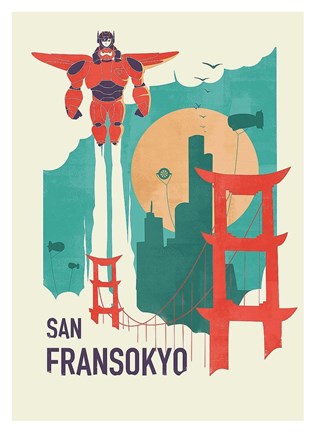 Framed San Fransoyko Print