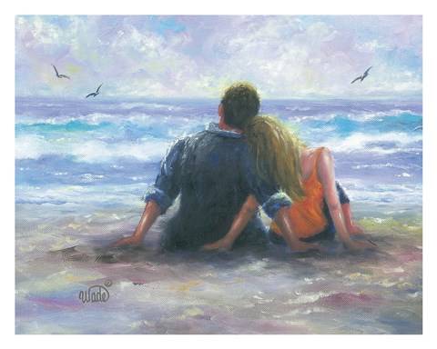 Framed BeachLovers I Print