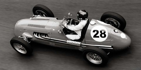 Framed Historical Race Car at Grand Prix de Monaco 1 Print