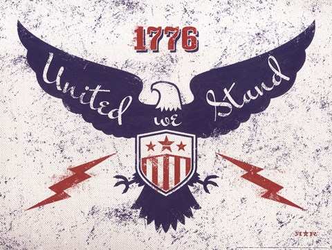 Framed United We Stand Print