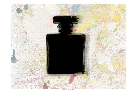 Framed Perfume  Silhouette Print
