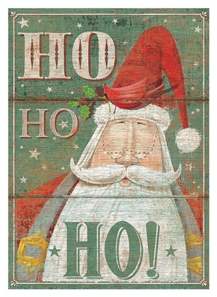 Framed Ho Ho Ho Print