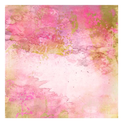 Framed Pretty in Pink Pattern 1 Print