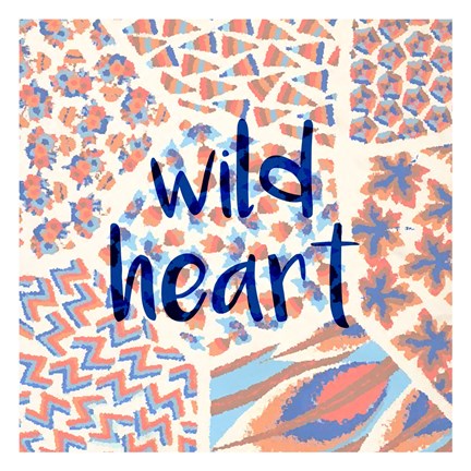 Framed Wild Heart Print