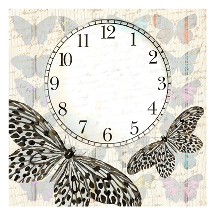 Framed Butterfly Time Print
