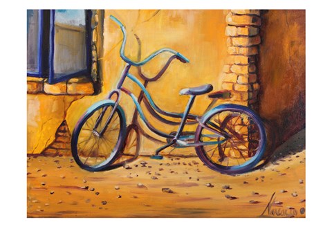 Framed Bicycle 1 Print