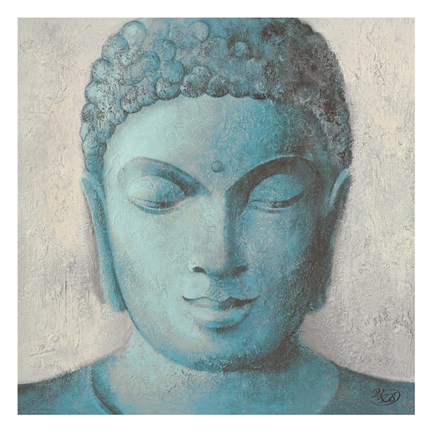 Framed Serenity Buddha Print