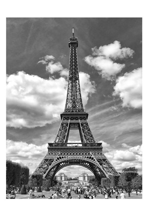 Framed Eiffel 5 Print