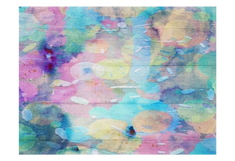 Framed Vibrant Abstract Print