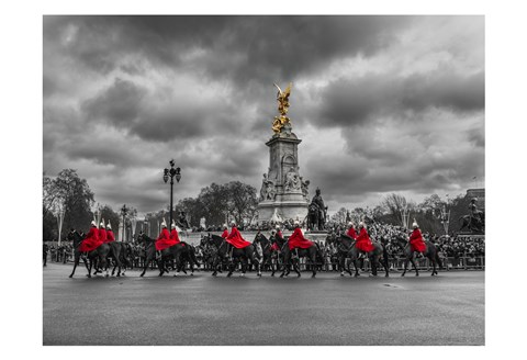 Framed London Guards Print