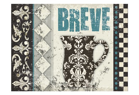 Framed Breve Delicioso Print