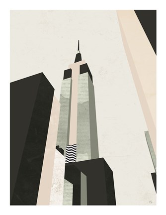 Framed Empire State Print