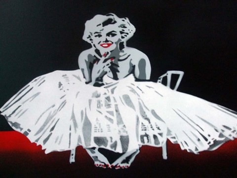 Framed Marilyn Print