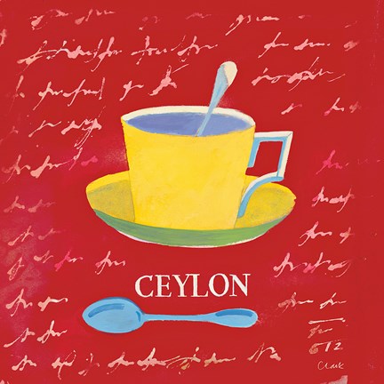 Framed Ceylon Bright Print